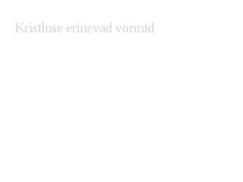 Kristlus #3