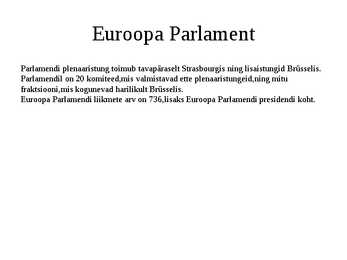 Euroopa Liit esitlus #11
