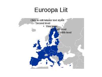Euroopa Liit esitlus #4