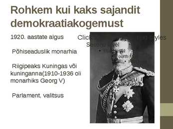 Suurbritannia-peale Esimest maailmasõda #7