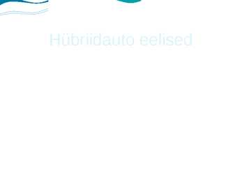 Hübriidauto #3
