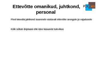 Oma ettevõtte koostamise plaan-Esitlus #17