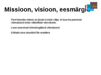 Oma ettevõtte koostamise plaan-Esitlus #24