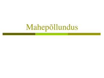 Mahepõllundus