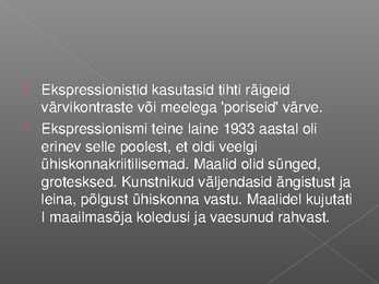 Ekspressionism #5