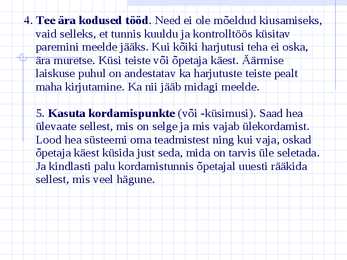 Kontroltööks õppimine #3