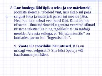 Kontroltööks õppimine #5