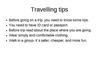 Travelling #4