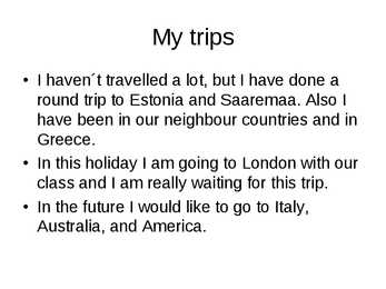 Travelling #6