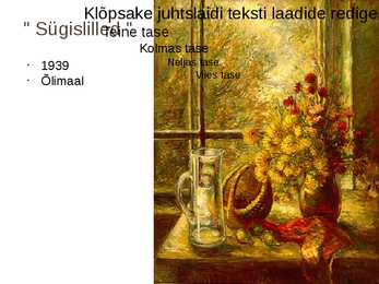 Kunstiajaloo esitlus Aleksander Vardi kohta #6