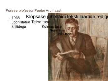 Kunstiajaloo esitlus Aleksander Vardi kohta #8
