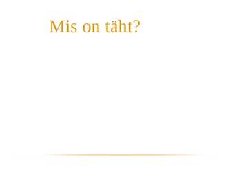 TÄHED #2