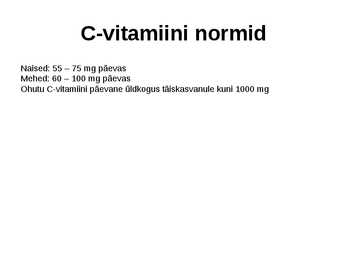 Vitamiin C #5