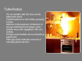 Ohutus köögis #7