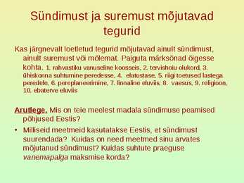 Rahvastik ja asustus #26