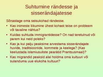 Rahvastik ja asustus #36