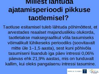 Maksuvõlgade ajatamine #5