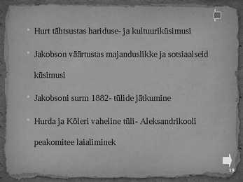 Ärkamisaeg #18