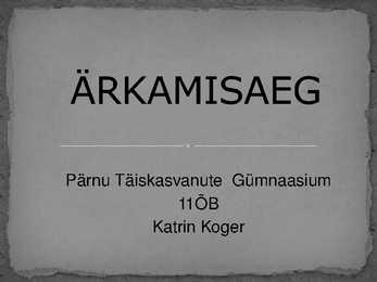 Ärkamisaeg