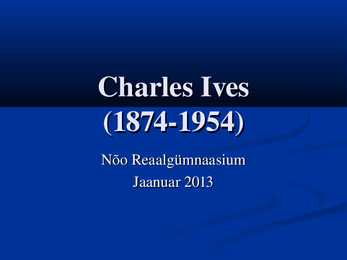 Charles Ives