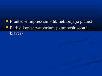 Impressionismi esitlus #12