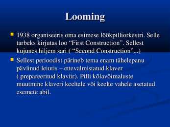 Muusika pärast II maailmasSda #6
