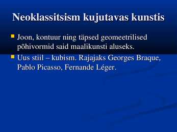 Neoklassitsismi esitlus #4