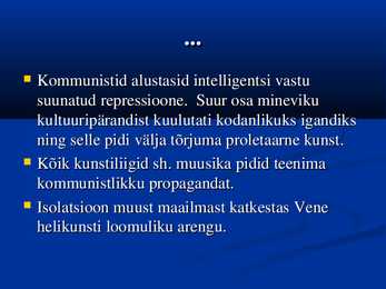 Vene muusika 20-sajandil #2