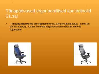 Kontori ergonoomika #5