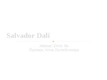 Salvador Dalí