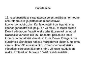 Downi sündroom #11