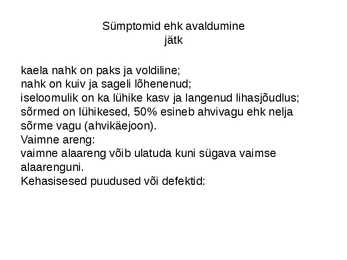 Downi sündroom #5