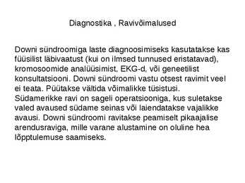 Downi sündroom #7
