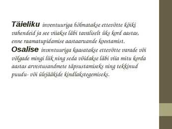 Inventeerimine #3