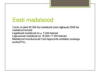 Madalsoo #15