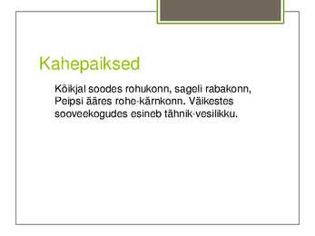 Madalsoo #5