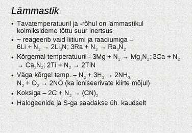 TÄHTSAMAD MITTEMETALLID #14