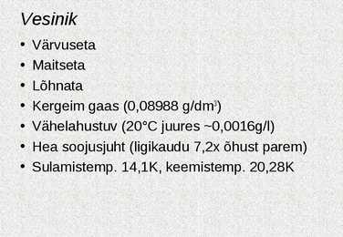 TÄHTSAMAD MITTEMETALLID #3