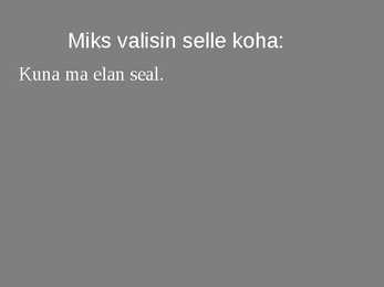 Ajaloo esitlus aaspere mõisast #2