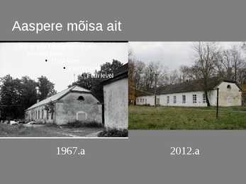 Ajaloo esitlus aaspere mõisast #8