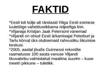 VILJANDI #12