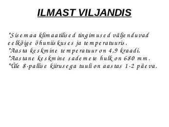 VILJANDI #9