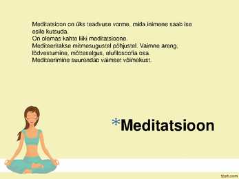 Meditatsioon #5