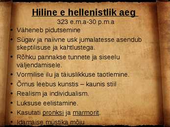 Kunstiajalugu #10