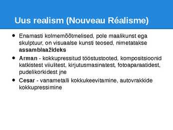 Neodada stiil #9