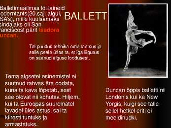 MUUSIKA JA TANTS 1920 -1930 aastatel #5