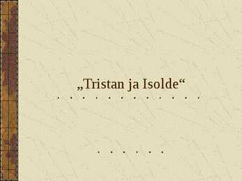 Film-Tristan ja Isolde