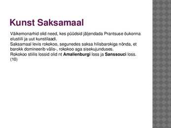KUNST PRANTSUSMAAL JA KESK-EUROOPAS 18-sajandil #10