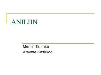 ANILIIN