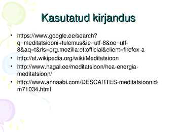 Meditatsioon #11